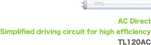 AC Direct Simplified driving circuit for high efficiency TL120AC